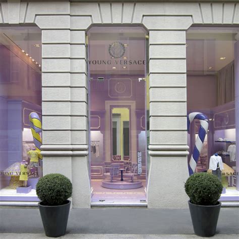 Young Versace Milan Rinascente Boutique 